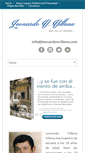 Mobile Screenshot of leonardovvillena.com